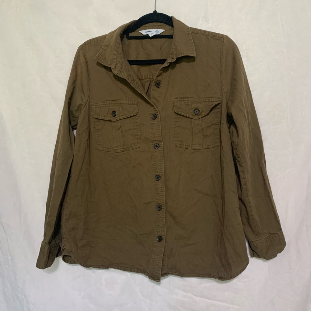 Old Navy Utility Shirt The Classic Shirt Medium